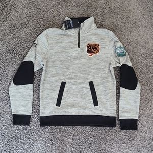 NWT Boston Bruins Fanatics 2023 NHL Winter Classic Authentic Pro Quarter-Zip Top